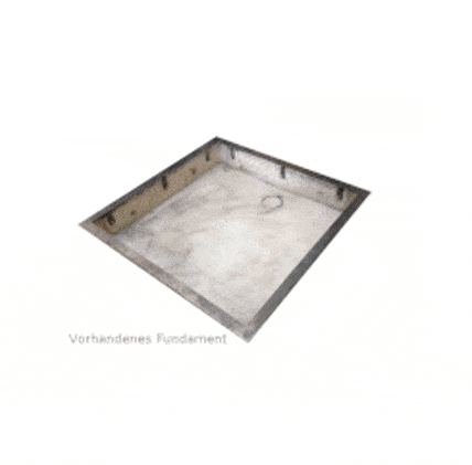 Bodeneinbauwaage Sonderanfertigung BEW S